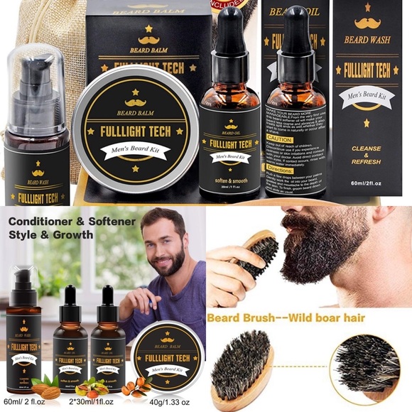 - - MENS BUNDLE BEARD GROOMING KIT 🖤 - Picture 1 of 6